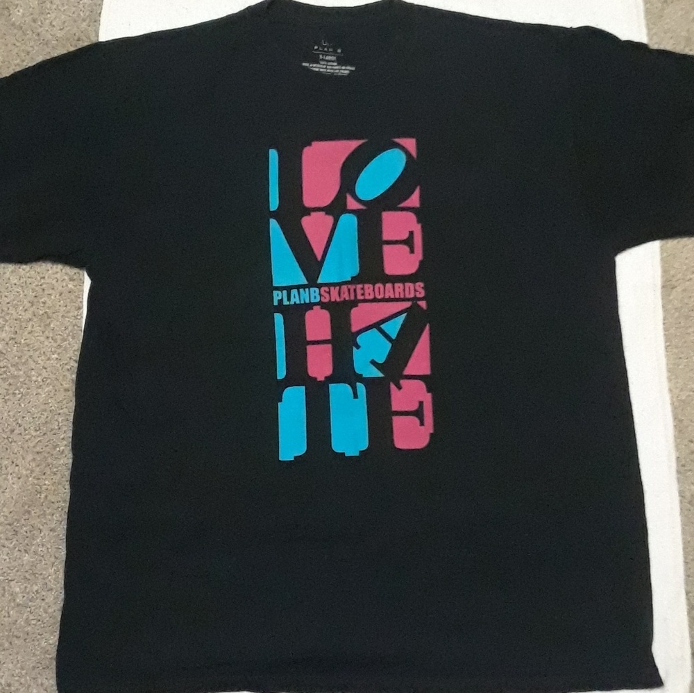 Plan B Skateboard Love Hate shirt